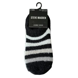 Steve Madden Lounge Socks 2 Pairs Brand New w/tag